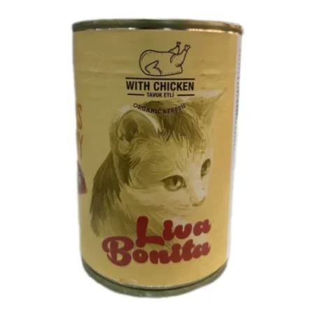 Liva Bonito Tavuklu Yavru Kedi Konservesi 400 gr
