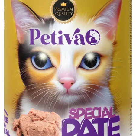 Petiva Tavuklu Yetişkin Kedi Konservesi 400 gr