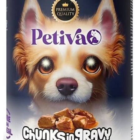 Petiva Kuzu Etli Yavru Köpek Konservesi 400 gr